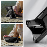 Tech-Protect Kevlar Cam+ Case til Samsung Galaxy S25 - sort