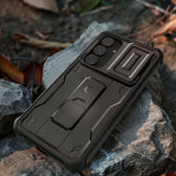 Tech-Protect Kevlar Cam+ Case til Samsung Galaxy S25 - sort