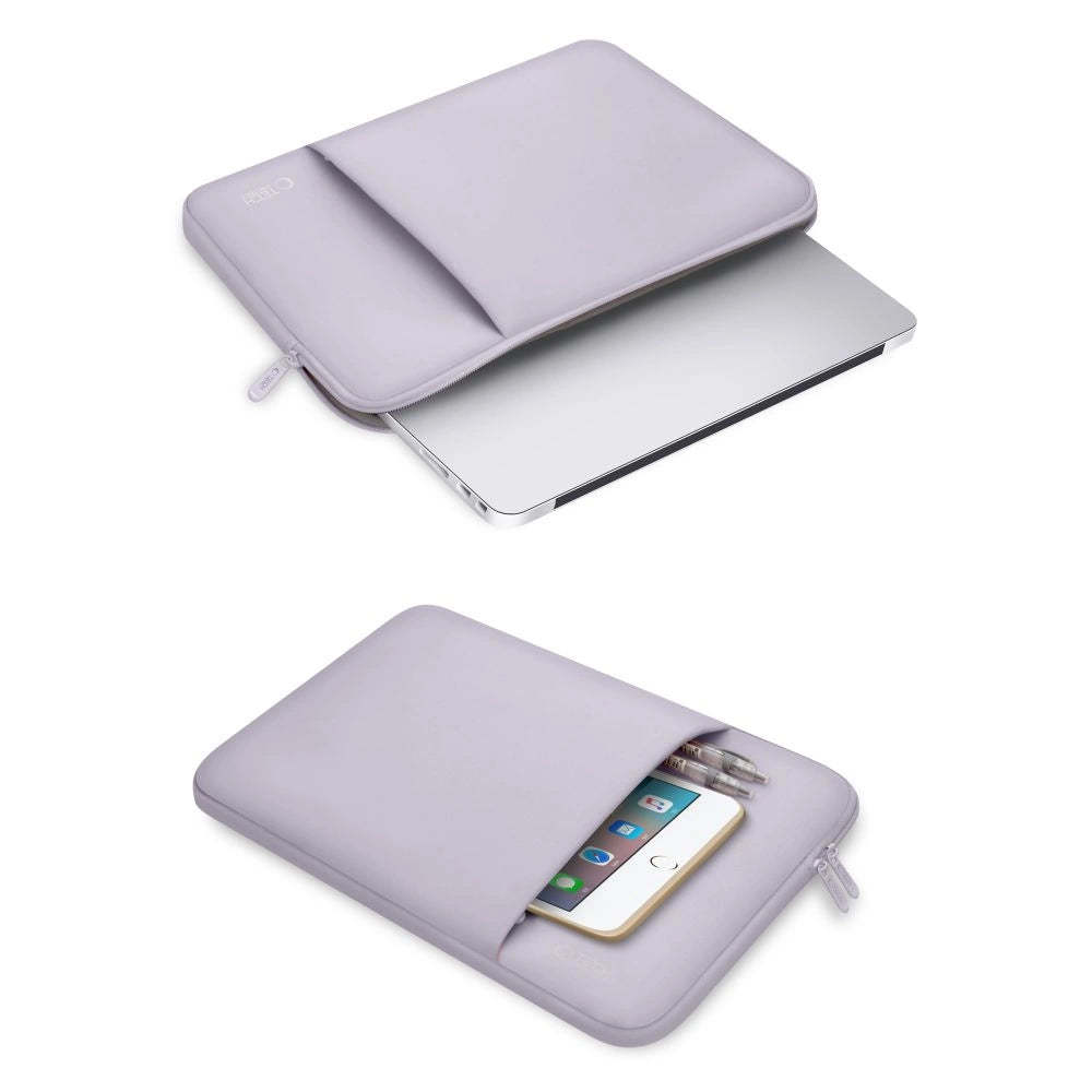 Tech-Protect Neopren Laptop Case 15-16" - lilla