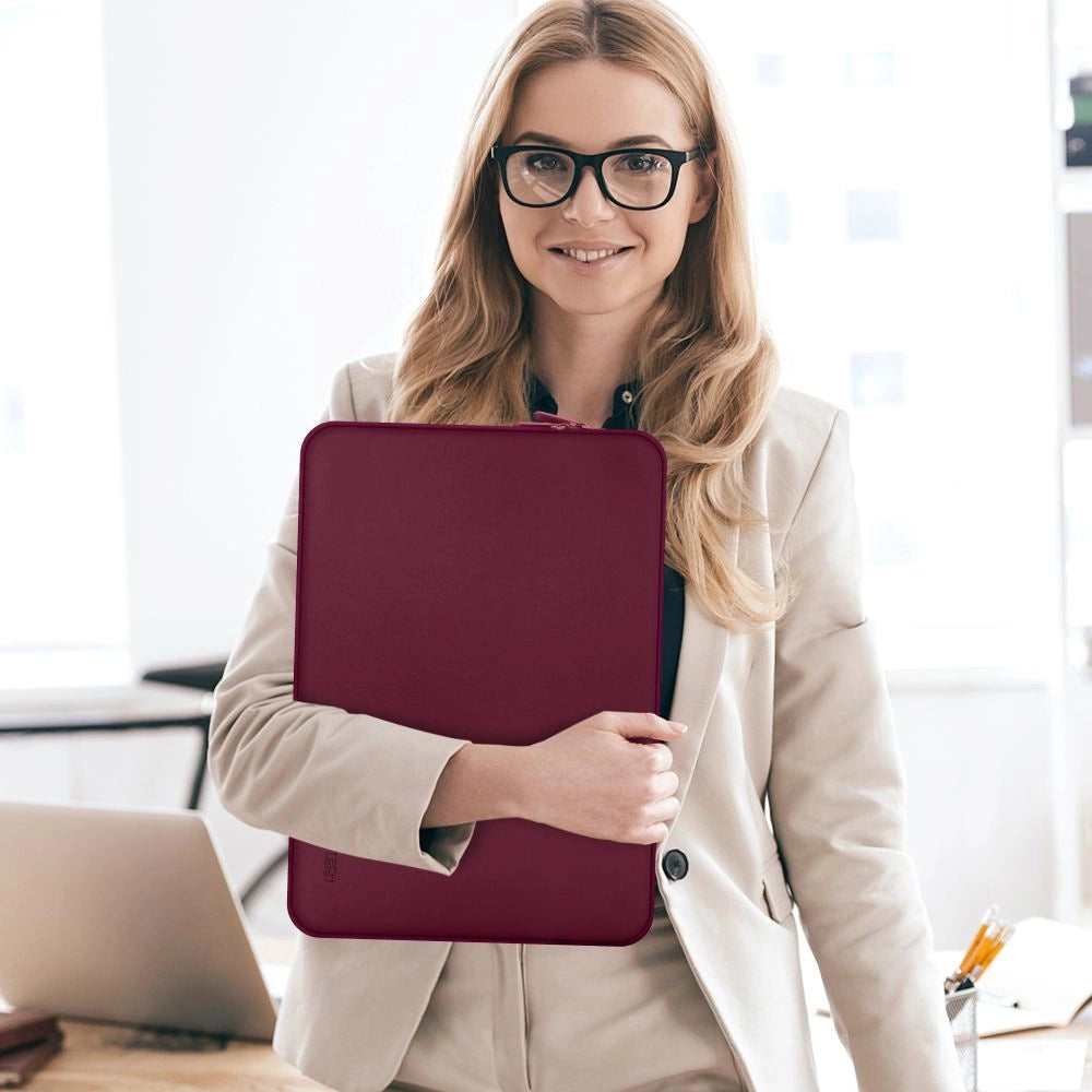 Tech-Protect Neopren Laptop Case 15-16" - Burgundy