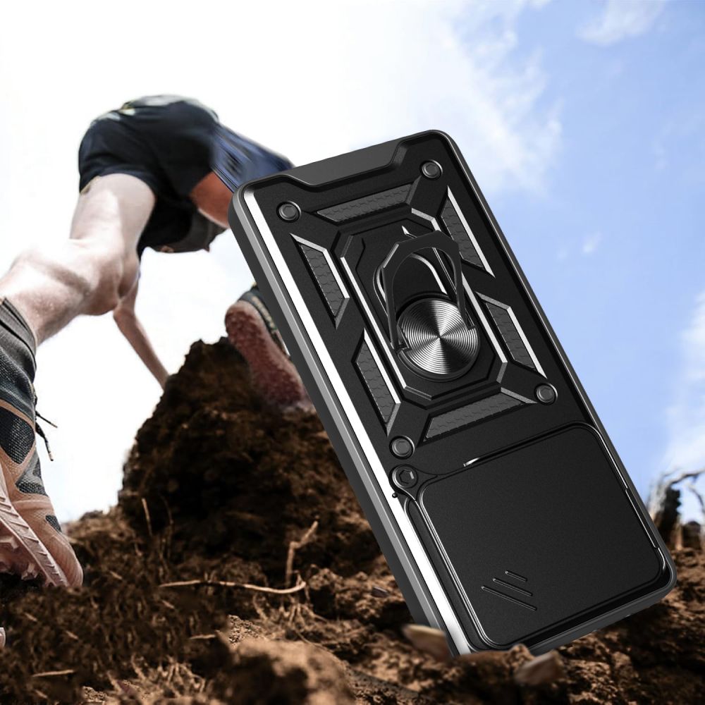 Tech-Protect CamShield Pro Case til Xiaomi Redmi Note 14 5G - Matte Black