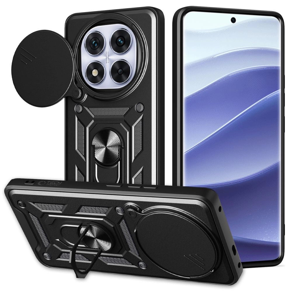 Tech-Protect CamShield Pro Case til Xiaomi Redmi Note 14 Pro+ 5G - Matte sort
