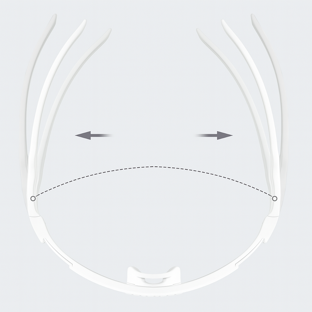 Rockbros Photochromic Cycling Glasses with UV Protection and Corrective Insert - Clear