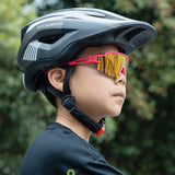Rockbros Kids Polariserede UV Cykelbriller - Pink
