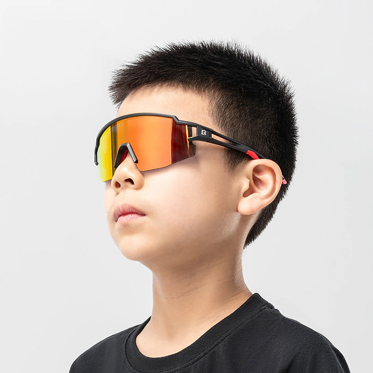 Rockbros Kids cykelbriller, polariserede, UV-beskyttelse, sorte
