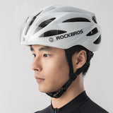 Rockbros cykelhjelm med visir, UV-beskyttelsesbriller, unisex - brun