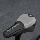Rockbros-dæksel for cykelsæde-pude størrelse L - grå