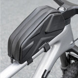 Rockbros cykeltaske, rigid, ramme, toprør, 1.4l - sort