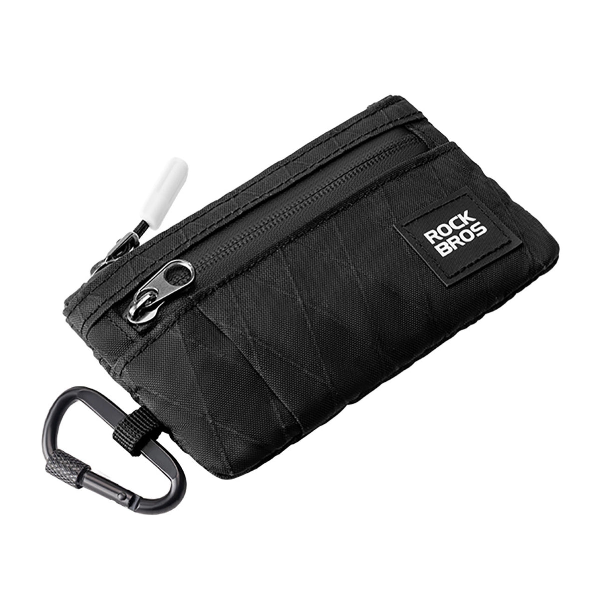 Rockbros Travel Wallet med Carabiner - sort