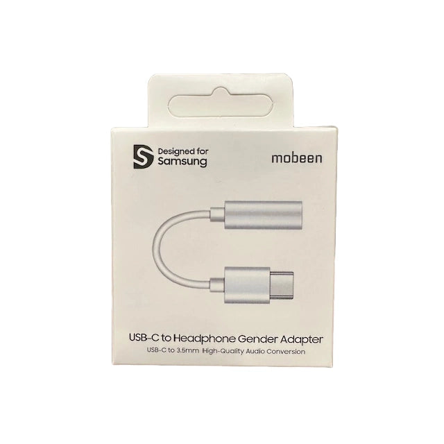 Samsung GP-TGU023AE DAC USB-C til 3,5 mm mini jack adapter - hvid