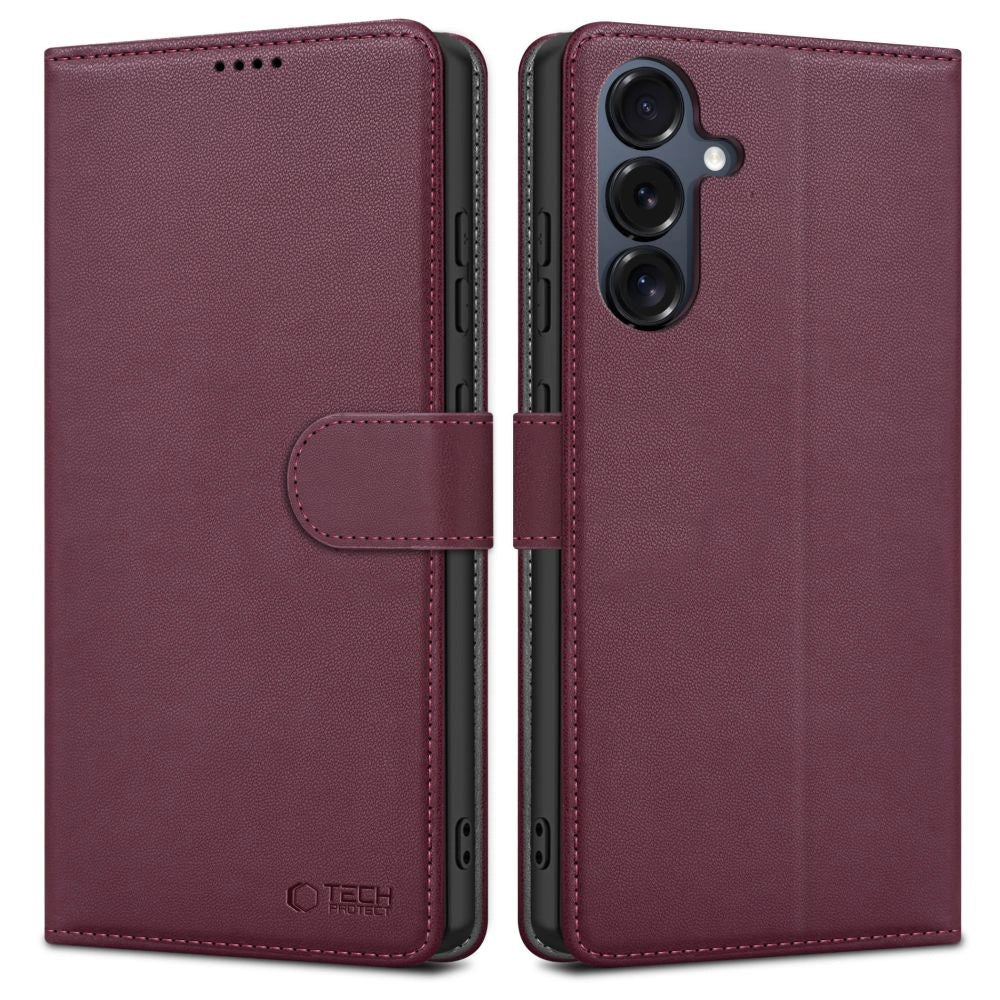 Tech-Protect Wallet Case til Samsung Galaxy A16 4G / 5G - Burgundy