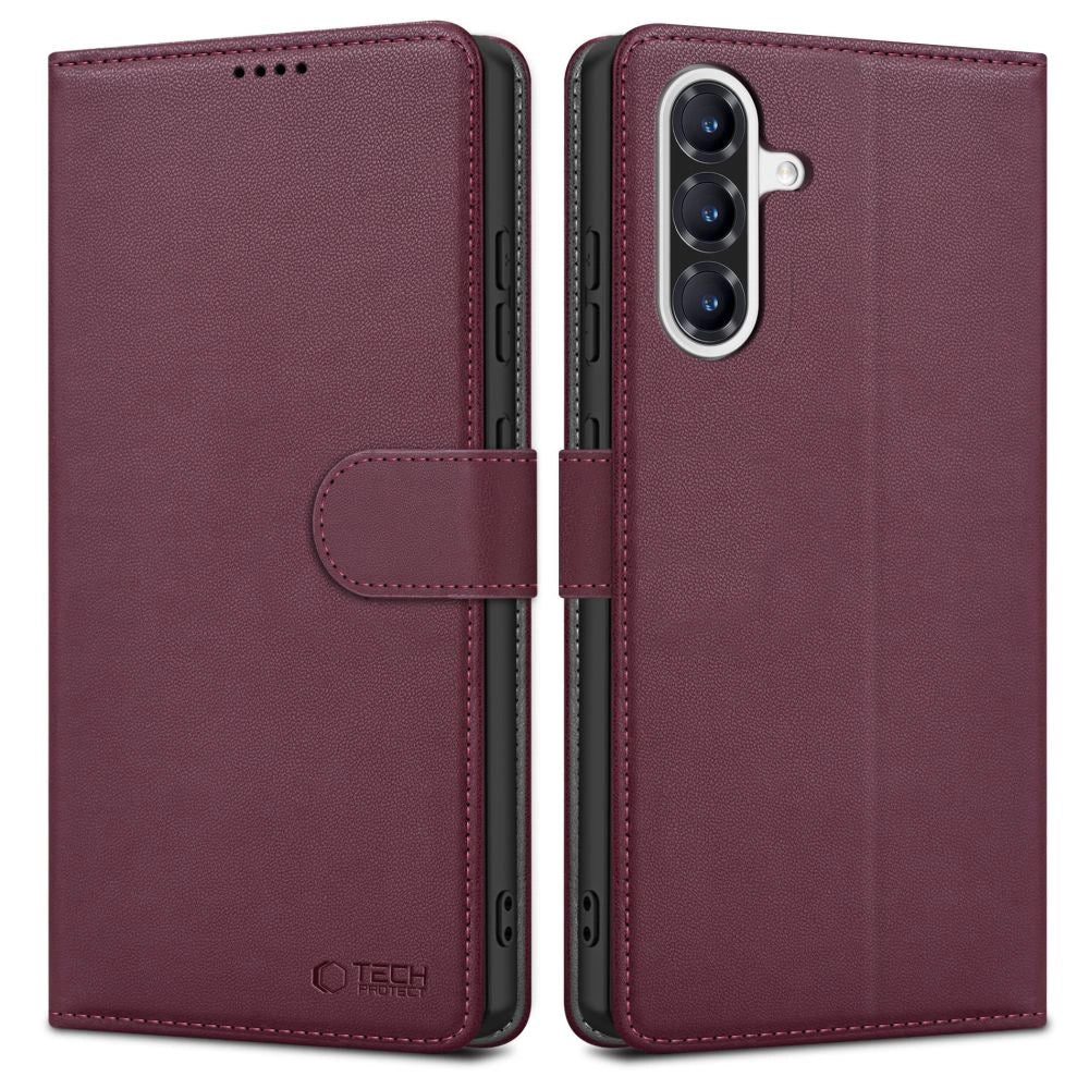 Tech-Protect Wallet Case til Samsung Galaxy A36 5G - Burgundy