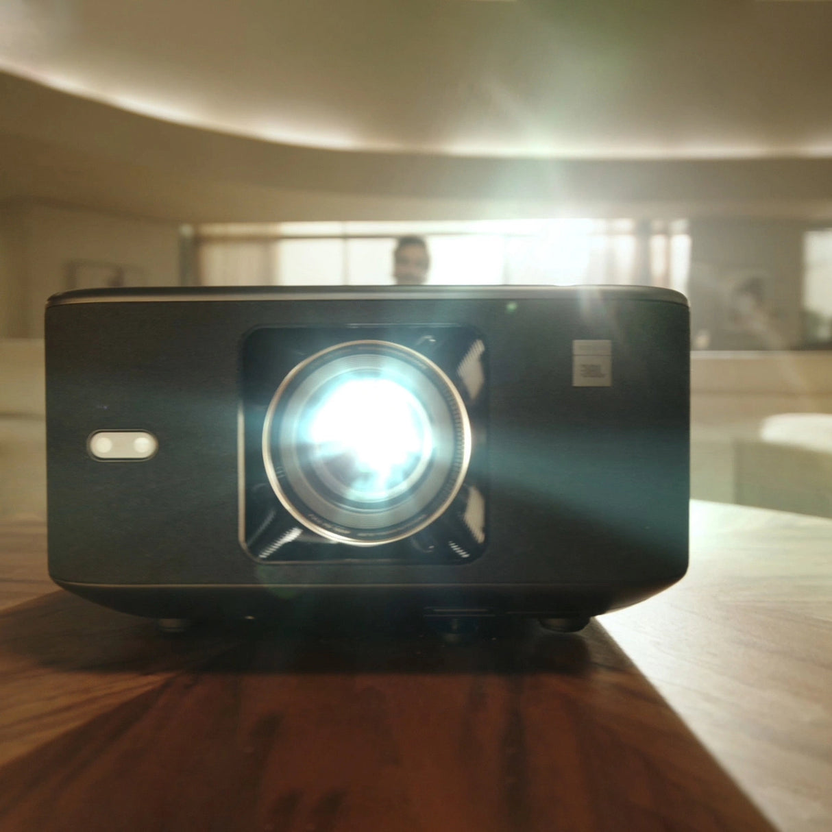 Yaber K3 LCD FullHD 1080p Multimedia projektor med JBL højttalere - sort