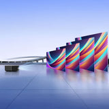 Yaber K3 Pro LCD FullHD 1080p Multimedia projektor med JBL højttalere og subwoofer - sort