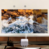 Yaber L2 Plus LCD FullHD 1080p Multimedia projektor med JBL højttalere - Beige