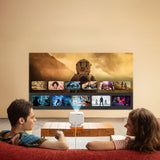 Yaber L2 Plus LCD FullHD 1080p Multimedia projektor med JBL højttalere - Beige