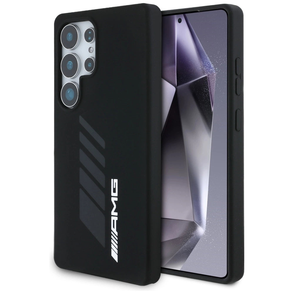 AMG Oversize Rhombs MagSafe Case til Samsung Galaxy S25 Ultra - sort