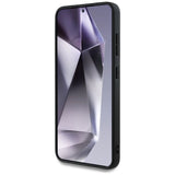 BMW læder Carbon MagSafe Case til Samsung Galaxy S25 - sort