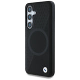 BMW læder MagSafe Case til Samsung Galaxy S25 - sort