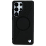 BMW læder MagSafe Case til Samsung Galaxy S25 Ultra - sort