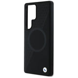BMW læder MagSafe Case til Samsung Galaxy S25 Ultra - sort