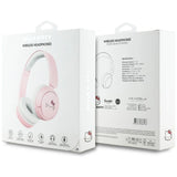 Hello Kitty Face Logo Bluetooth On-Ear Headphones - Pink