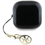 Guess Glossy Effect Printed Classic Logo & Charm TWS hovedtelefoner - sort