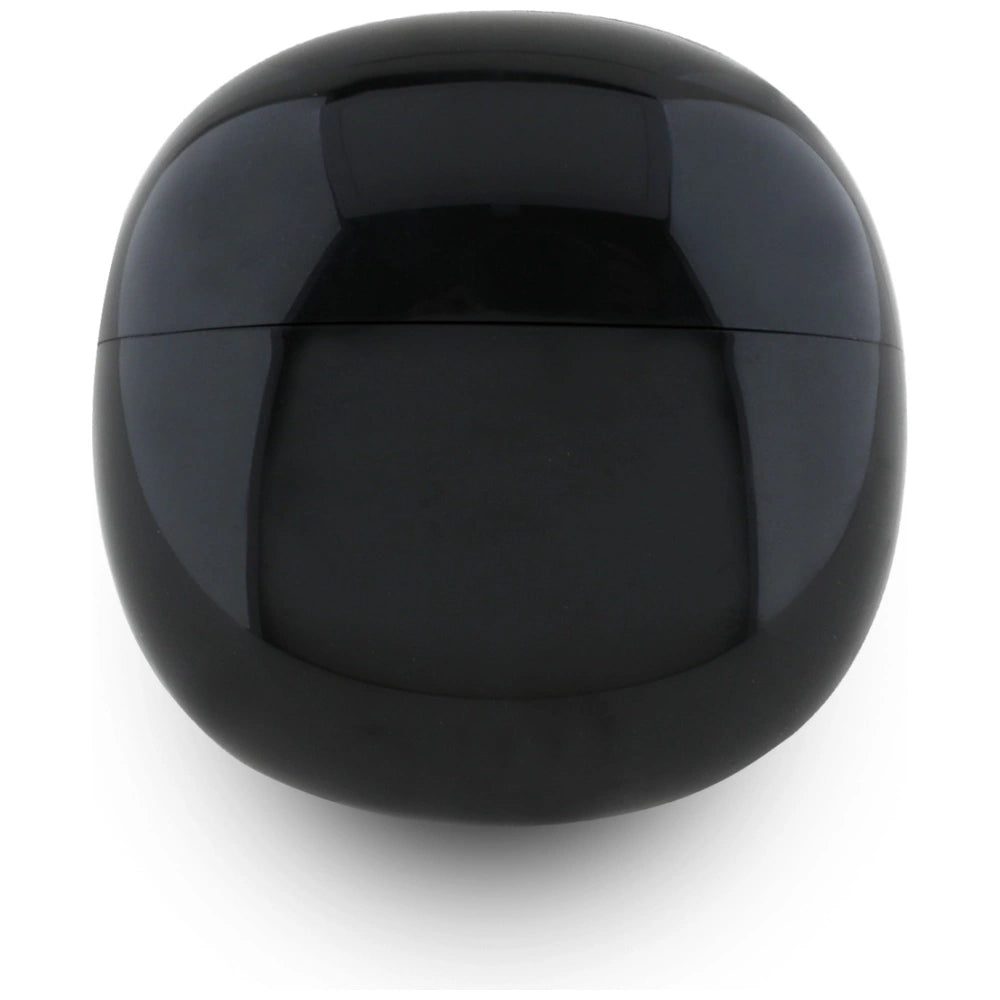 Guess Glossy Effect Egg Shape Printed Classic Logo TWS hovedtelefoner - sort