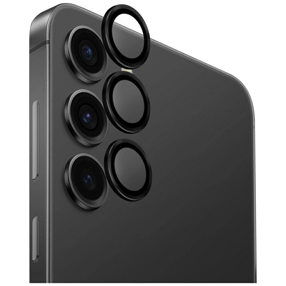 Uniq Optix Aluminium Camera Lens til Samsung Galaxy S25 - sort
