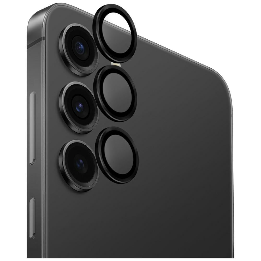 Uniq Optix Aluminium Camera Lens til Samsung Galaxy S25+ - sort