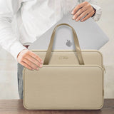 Tech-Protect bærekasse til 13-14" Laptop - Beige