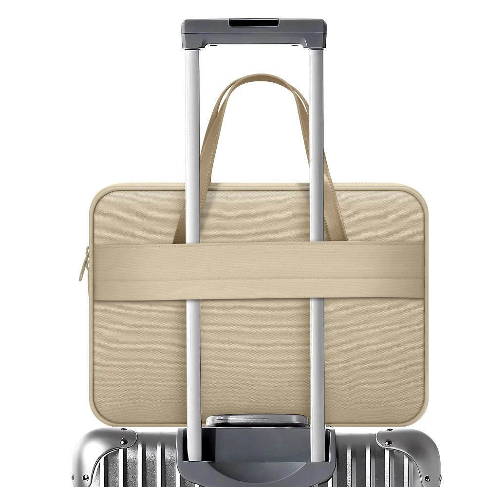 Tech-Protect bærekasse til 13-14" Laptop - Beige