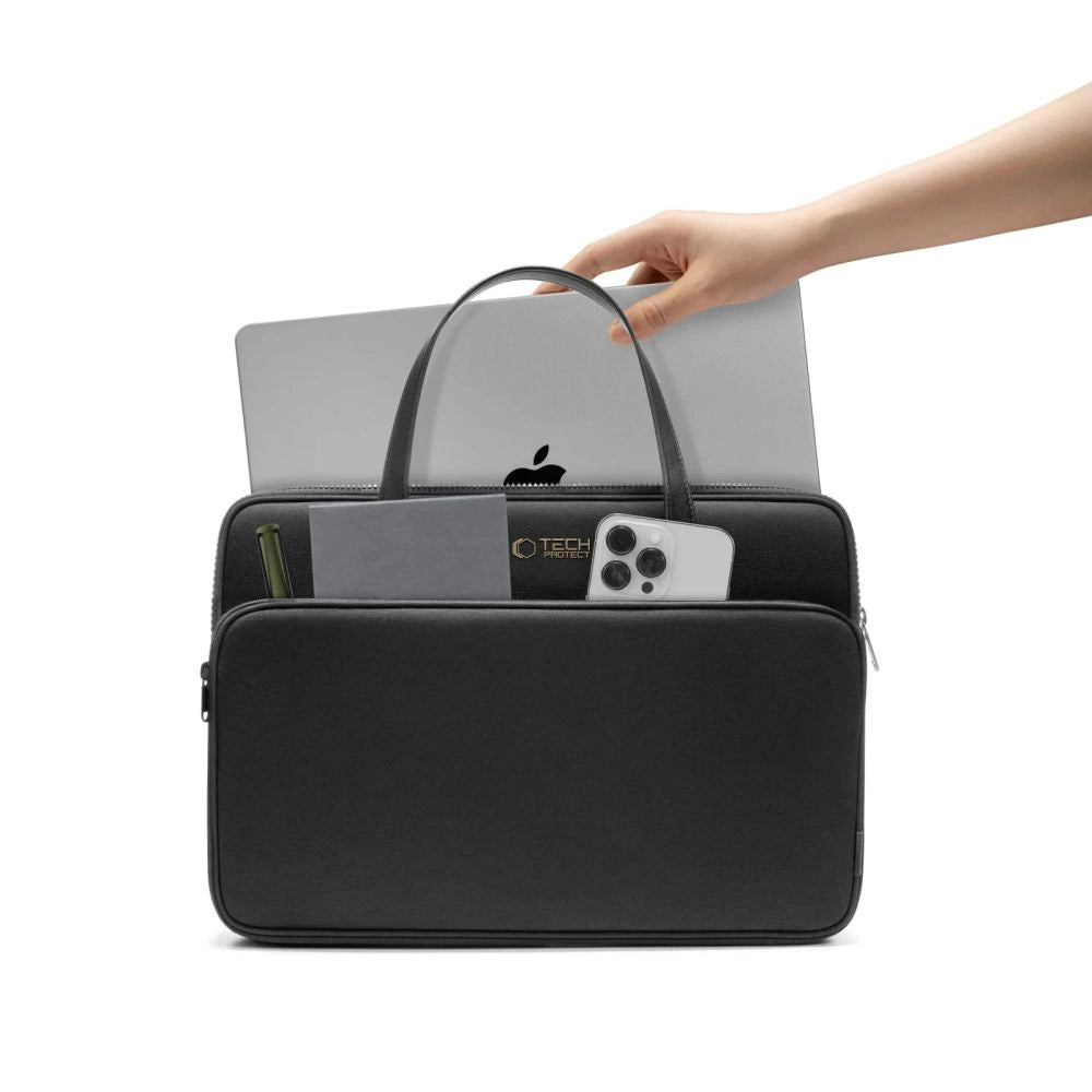 Tech-Protect bærekasse til 13-14" Laptop - sort