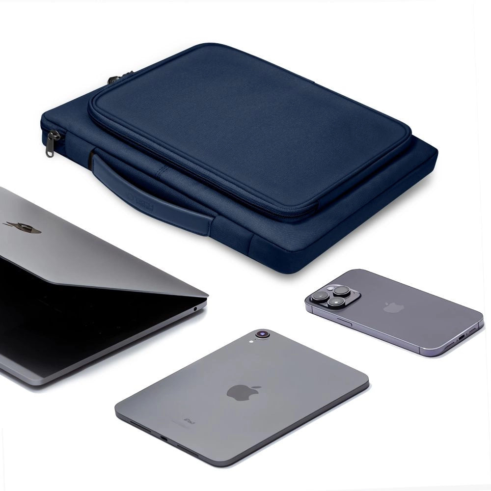 Tech-Protect Basic Bag til 13-14" laptop - blå