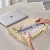 Tech-Protect Basic Bag til 15-16" laptop - beige