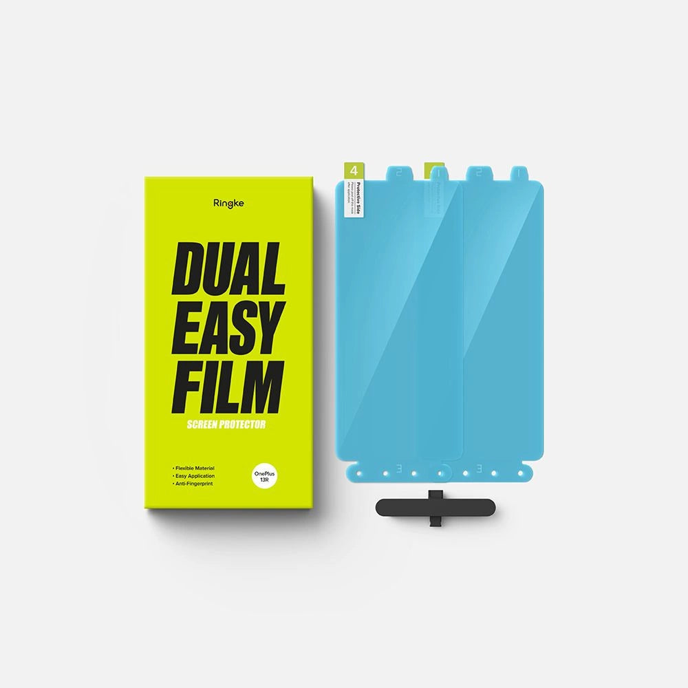 Ringke Dual Easy 2-pack skærmbeskytter til OnePlus 13R - gennemsigtig