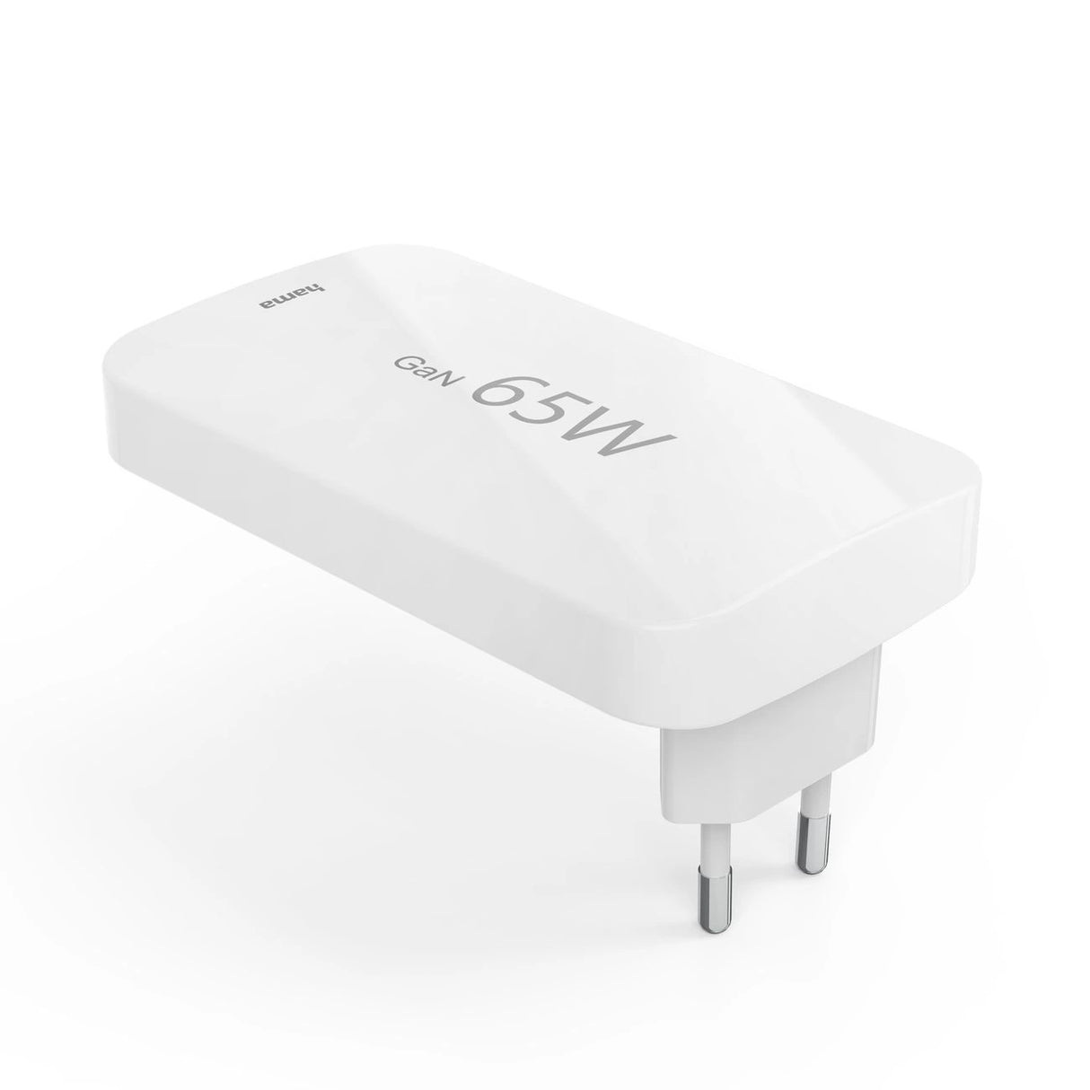 Hama GaN Charger 65W 2x USB-C 1x USB-A Foldbar - hvid