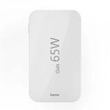 Hama GaN Charger 65W 2x USB-C 1x USB-A Foldbar - hvid