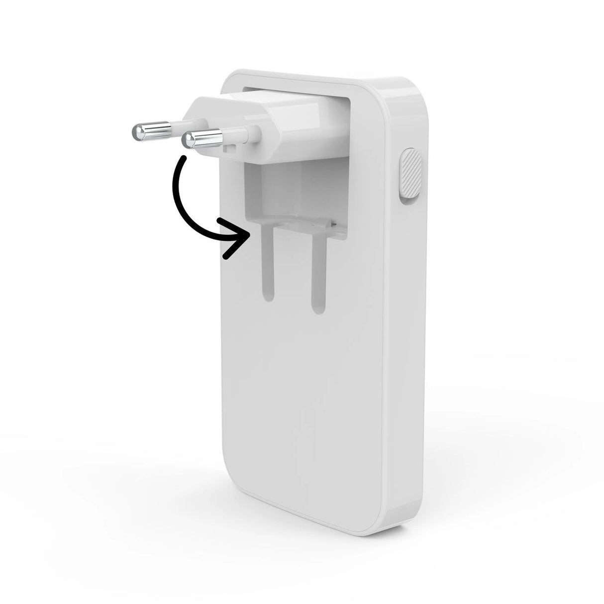 Hama GaN Charger 65W 2x USB-C 1x USB-A Foldbar - hvid