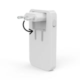 Hama GaN Charger 65W 2x USB-C 1x USB-A Foldbar - hvid