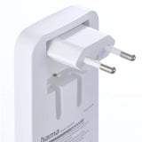 Hama GaN Charger 65W 2x USB-C 1x USB-A Foldbar - hvid
