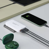Hama GaN Charger 65W 2x USB-C 1x USB-A Foldbar - hvid