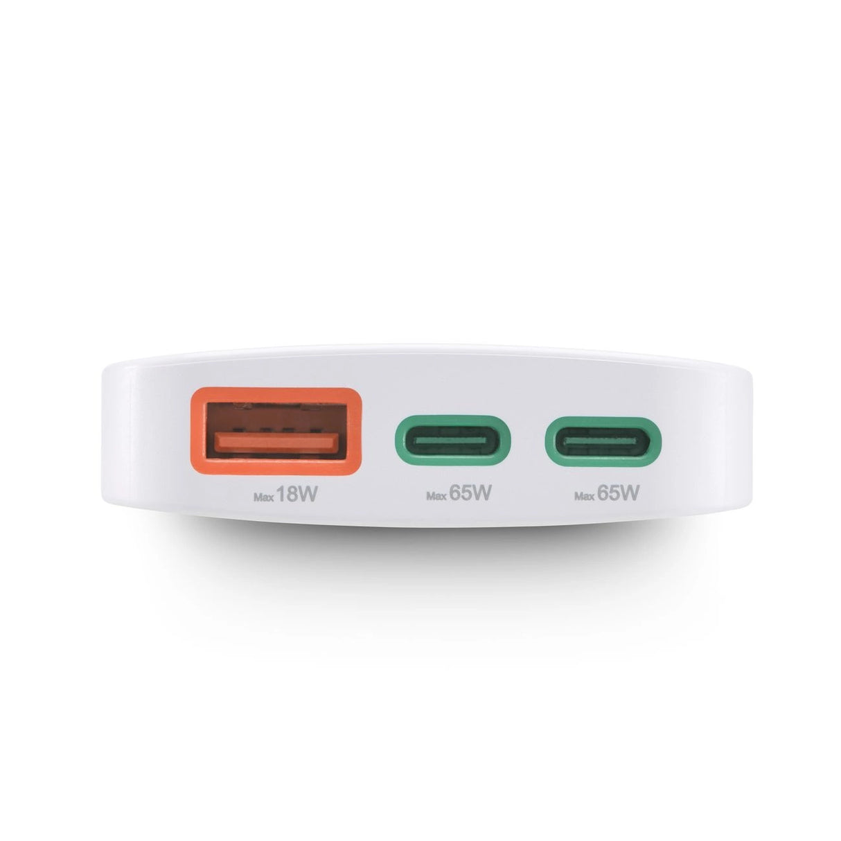 Hama GaN Charger 65W 2x USB-C 1x USB-A Foldbar - hvid