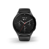 Hama 8900 GPS AMOLED Smartwatch 1,43" med silikonrem - sort