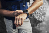 Hama 8900 GPS AMOLED Smartwatch 1,43" med silikonrem - sort