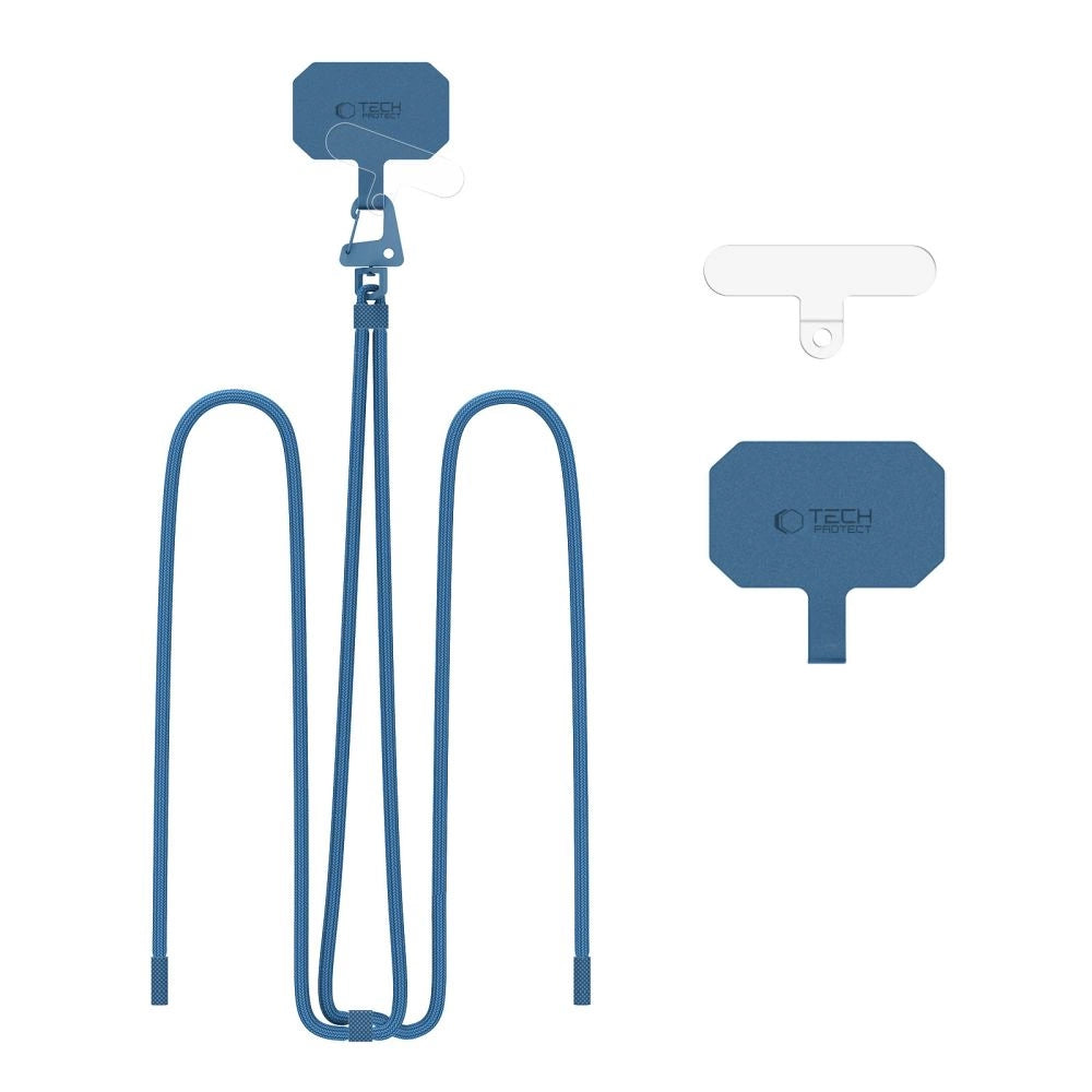 Tech-Protect C5S Rope Crossbody Strap Leash - Navy Blue