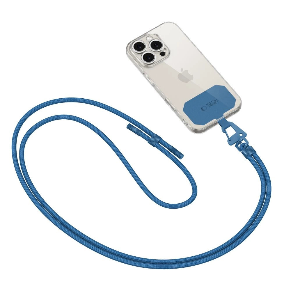 Tech-Protect C5S Rope Crossbody Strap Leash - Navy Blue