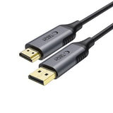 Tech-Protect UltraBoost DisplayPort / HDMI 2.0 Kabel 4K 60Hz 2m - sort