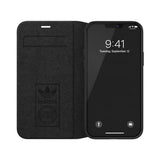 Adidas OR Booklet Case PU for iPhone 12 / 12 Pro 6.1" - white and black