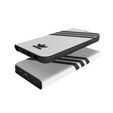 Adidas OR Booklet Case PU for iPhone 12 / 12 Pro 6.1" - white and black
